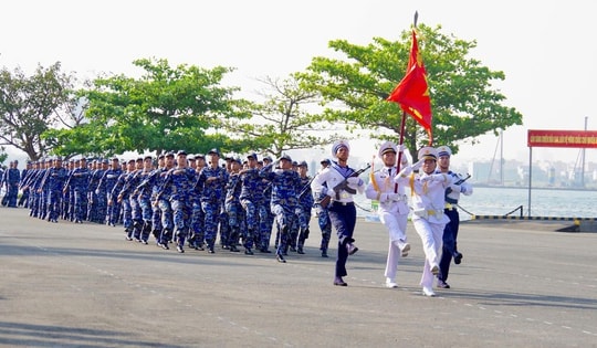Vùng 3 Hải quân sôi nổi ra quân huấn luyện chiến đấu năm 2026