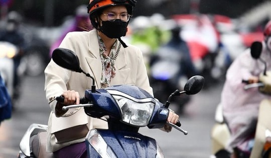 Nhiệt giảm xuống dưới 15 độ khi không khí lạnh bao phủ