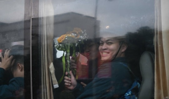 Hình ảnh đẹp về thanh niên Hà Nội lên đường nhập ngũ