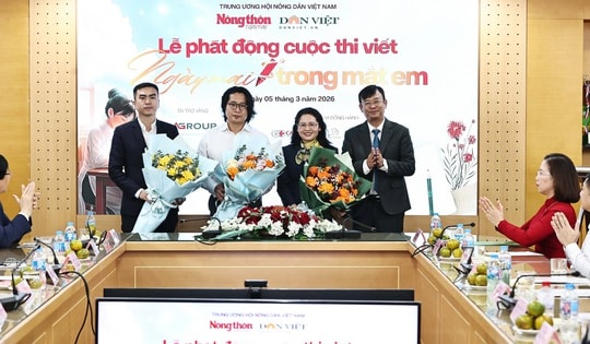 Phát động cuộc thi viết 'Ngày mai trong mắt em': Chắp cánh khát vọng xanh