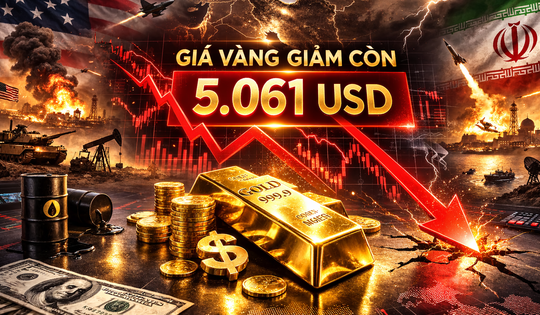 Giá vàng thế giới tiếp tục giảm