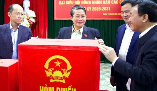 Phó Chủ tịch Quốc hội Nguyễn Đức Hải kiểm tra công tác chuẩn bị bầu cử tại Hà Tĩnh