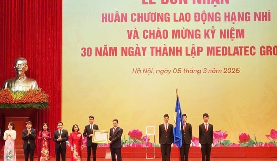 MEDLATEC kỷ niệm 30 năm thành lập, đón nhận Huân chương Lao động hạng Nhì