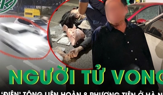 Tài xế ô tô tông liên hoàn 8 phương tiện ở Hà Nội vi phạm nồng độ cồn, đã có nạn nhân 50 tuổi tử vong