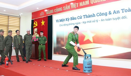 Hà Nội kiểm tra, đảm bảo PCCC tại gần 4.100 điểm bỏ phiếu phục vụ bầu cử