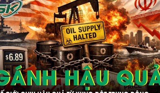 Thế giới gánh hậu quả từ xung đột Trung Đông: Giá dầu tăng kỷ lục kéo theo loạt hệ lụy