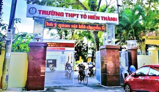 Thanh Hoá: Yêu cầu kiểm điểm, làm rõ mục đích của từng giáo viên trong vụ sửa điểm tại Trường THPT Tô Hiến Thành