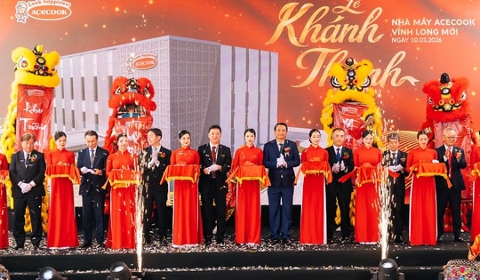 Công ty cổ phần Acecook Việt Nam khánh thành nhà máy Vĩnh Long mới – 'Kiến tạo tinh hoa, mở lối tương lai'