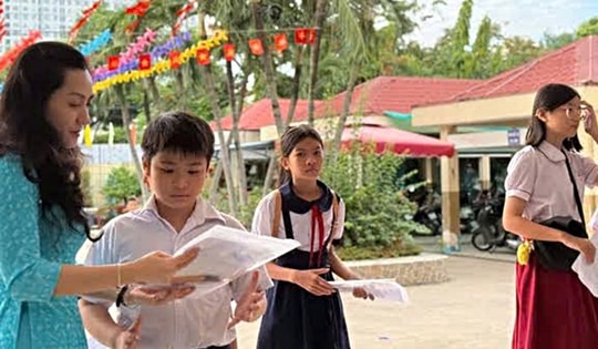 Tuyển sinh đầu cấp ở TPHCM: Lần đầu vận hành theo mô hình chính quyền hai cấp