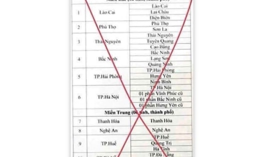 Đăng tin sáp nhập còn 16 tỉnh để 'câu view', thanh niên bị công an mời lên làm việc