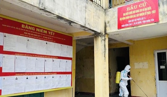Hưng Yên thành lập 2 tổ thường trực phòng, chống dịch phục vụ bầu cử