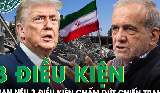 Iran nêu 3 điều kiện chấm dứt xung đột với Mỹ và Israel
