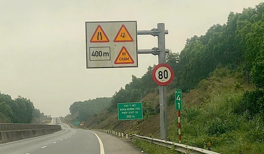 Hạn chế tốc độ trên cao tốc Cam Lộ - La Sơn gây khó lưu thông: Điều chỉnh thế nào?