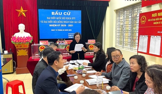 Cách thức Tổ bầu cử kiểm đếm phiếu bầu cho từng ứng cử viên