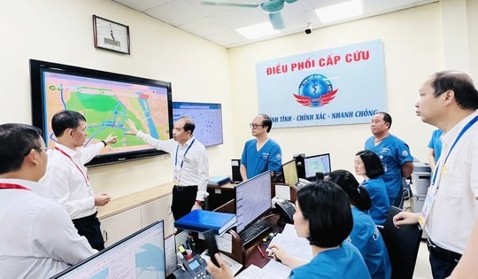 Trung tâm 115 duy trì chế độ trực cao nhất trong dịp bầu cử