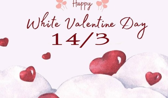 Những lời chúc ngày Valentine 14/3 - Valentine trắng hay nhất 2026