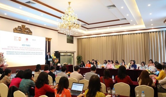 Hỗ trợ tâm lý cho người dễ bị tổn thương do thiên tai