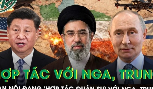 Iran thông báo đang ‘hợp tác quân sự’ với Nga và Trung Quốc, tuyên bố kiểm soát eo biển Hormuz
