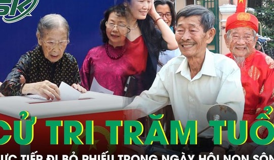 Những cử tri trăm tuổi vẫn háo hức đi bỏ phiếu, tự mình thực hiện quyền công dân