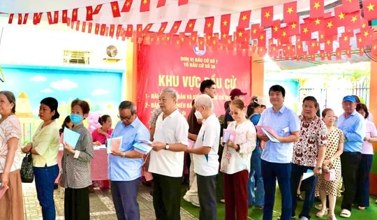 99% cử tri TPHCM đi bỏ phiếu bầu cử