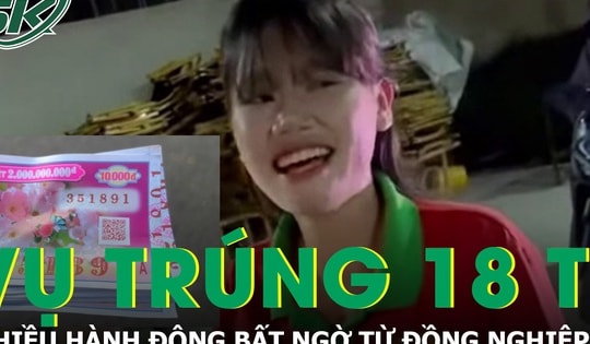 Vụ nam nhân viên trúng số 18 tỉ tiếp tục gây sốt với hành động bất ngờ từ đồng nghiệp