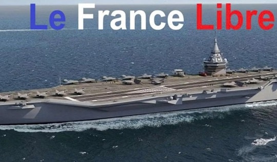 Pháp hé lộ siêu tàu sân bay hạt nhân France Libre có thể chở 40 máy bay