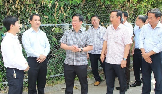 Chủ tịch tỉnh An Giang chỉ đạo 'nóng' tại Trung tâm Y tế Tịnh Biên