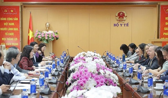 Bộ trưởng Đào Hồng Lan tiếp, làm việc với Đại biện lâm thời Đại sứ quán Hoa Kỳ tại Việt Nam