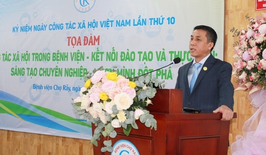 Công tác xã hội trong bệnh viện giúp nâng đỡ tinh thần người bệnh