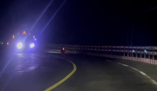 Đường đèo Cổ Mã thiếu đèn chiếu sáng, nhiều người dân lo mất an toàn