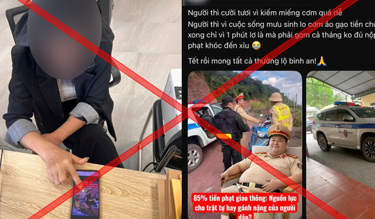 Xử phạt người phụ nữ đăng tin sai sự thật kèm hình ảnh AI về lực lượng Công an nhân dân