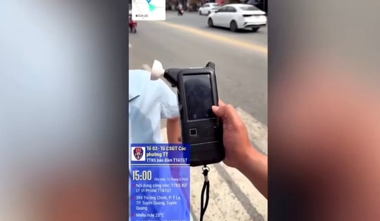 Chuyển cơ quan điều tra vụ bịa đặt bị thổi nồng độ cồn ở 2 chốt, 2 kết quả khác nhau