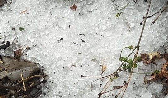 Mưa đá, dông lốc gây thiệt hại hàng trăm nhà ở tại miền núi phía Bắc