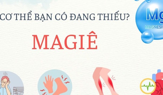 5 dấu hiệu cảnh báo cơ thể bị thiếu magie và cách bổ sung an toàn