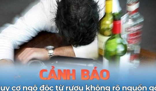 Uống rượu 'mác ngoại', nam thanh niên hôn mê, ngừng tuần hoàn nghi do ngộ độc methanol