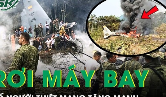 Số người thiệt mạng tăng mạnh trong vụ rơi máy bay chở binh sĩ ở Colombia