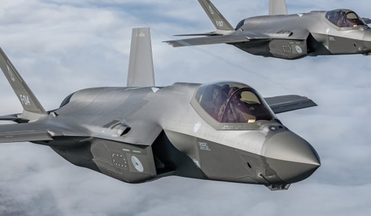 Loạt tiêm kích tàng hình F-35 Mỹ – Nhật Bản – Hà Lan áp sát Nga