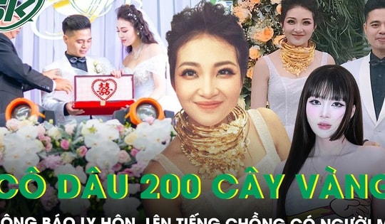 ‘Cô dâu 200 cây vàng’ bất ngờ thông báo ly hôn, lên tiếng về chuyện chồng nhắn tin với người khác