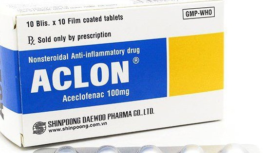 Bộ Y tế ra quyết định thu hồi toàn quốc thuốc Aclon do vi phạm mức độ 2