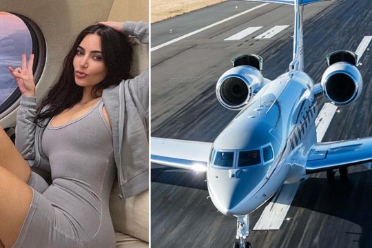 Bên trong máy bay trị giá nghìn tỷ của Kim Kardashian