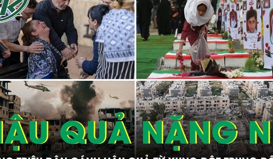 Hàng triệu dân thường gánh hậu quả nặng nề từ xung đột Trung Đông