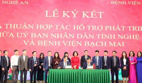 Nghệ An hợp tác với Bệnh viện Bạch Mai: Người dân hưởng lợi