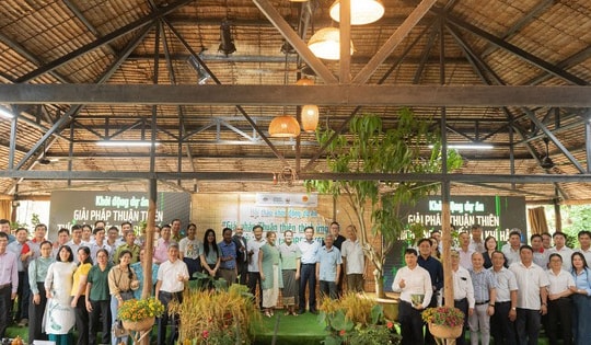 Nhân rộng giải pháp thuận thiên thích ứng biến đổi khí hậu tại Đồng bằng sông Cửu Long