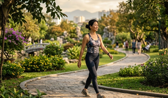 5 lợi ích khi đi bộ 1 km mỗi ngày