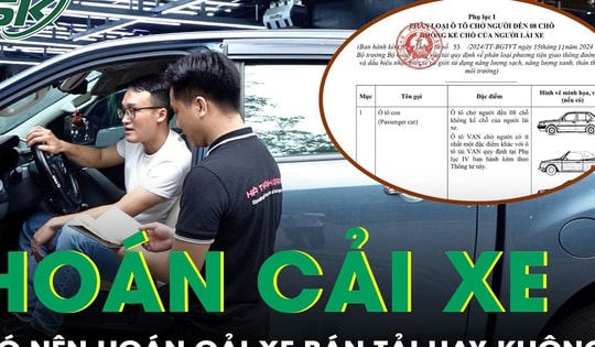Vì sao không thể hoán cải xe bán tải thành xe con?