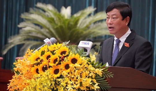 100% đại biểu tín nhiệm bầu ông Võ Văn Minh tiếp tục làm Chủ tịch HĐND TPHCM