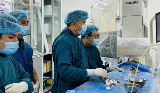 Cứu sống bệnh nhân vỡ gan độ IV bằng kỹ thuật can thiệp nội mạch