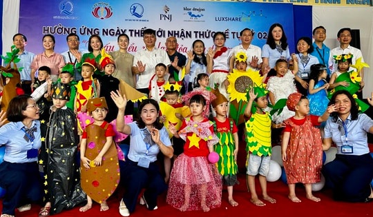 Nghệ An: Lan tỏa yêu thương, nâng cao nhận thức về tự kỷ