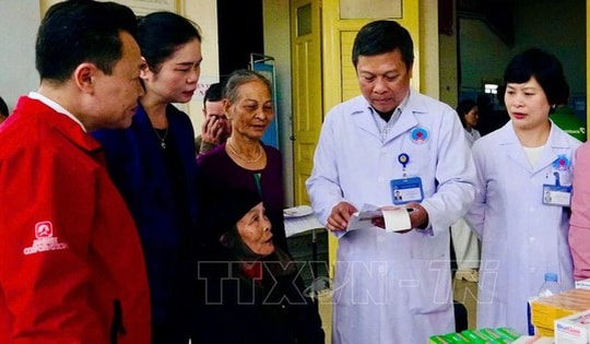 Nhiều hoạt động chăm sóc sức khỏe người cao tuổi nhân Ngày Sức khỏe toàn dân 7/4