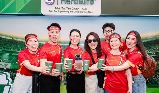 Herbalife Việt Nam tổ chức Fanzone tiếp lửa Đội tuyển Việt Nam trong trận đấu quan trọng gặp Malaysia tại vòng loại Asian Cup 2027
